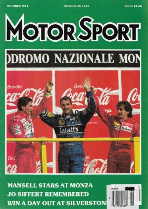 MOTOR SPORT 1991 OCT - VW GOLF, CATERHAM SUPER 7 HPC, NURBURGRING